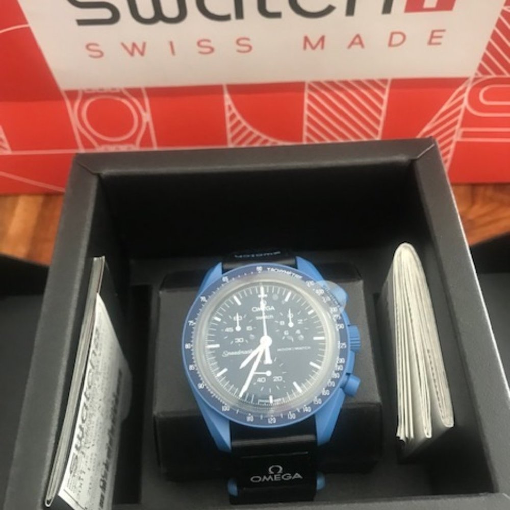 Swatch x Omega Moonswatch Mission to Neptune